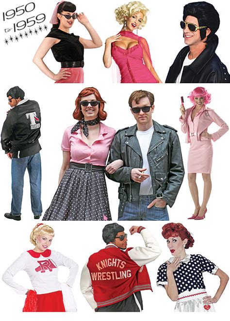 best decades costumes